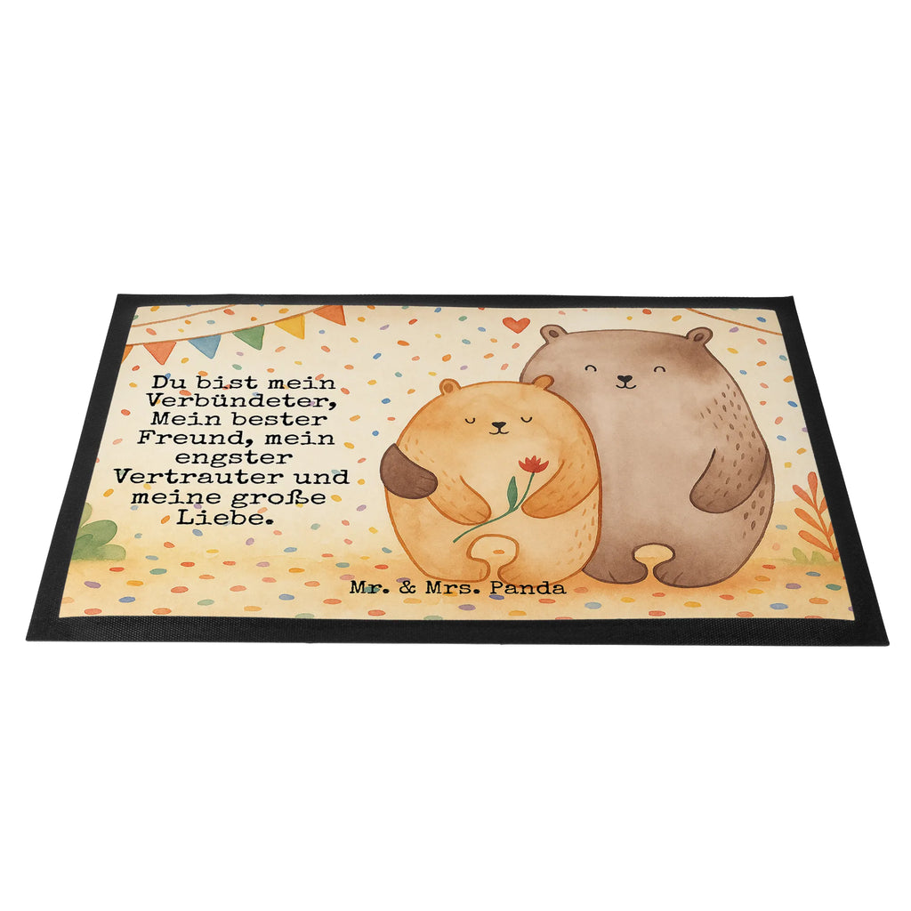 Doormat Bears in love Design Türvorleger, Schmutzmatte, Fußabtreter, Matte, Schmutzfänger, Fußabstreifer, Schmutzfangmatte, Türmatte, Motivfußmatte, Haustürmatte, Vorleger, Fussmatten, Fußmatten, Gummimatte, Fußmatte außen, Fußmatte innen, Fussmatten online, Gummi Matte, Sauberlaufmatte, Fußmatte waschbar, Fußmatte outdoor, Schmutzfangmatte waschbar, Eingangsteppich, Fußabstreifer außen, Fußabtreter außen, Schmutzfangteppich, Fußmatte außen wetterfest, Liebe, Partner, Freund, Freundin, Ehemann, Ehefrau, Heiraten, Verlobung, Heiratsantrag, Liebesgeschenk, Jahrestag, Hocheitstag, Verliebt, Verlobt, Verheiratet, Geschenk Freundin, Geschenk Freund, Liebesbeweis, Hochzeitstag, Geschenk Hochzeit, Bären, Bärchen, Bär