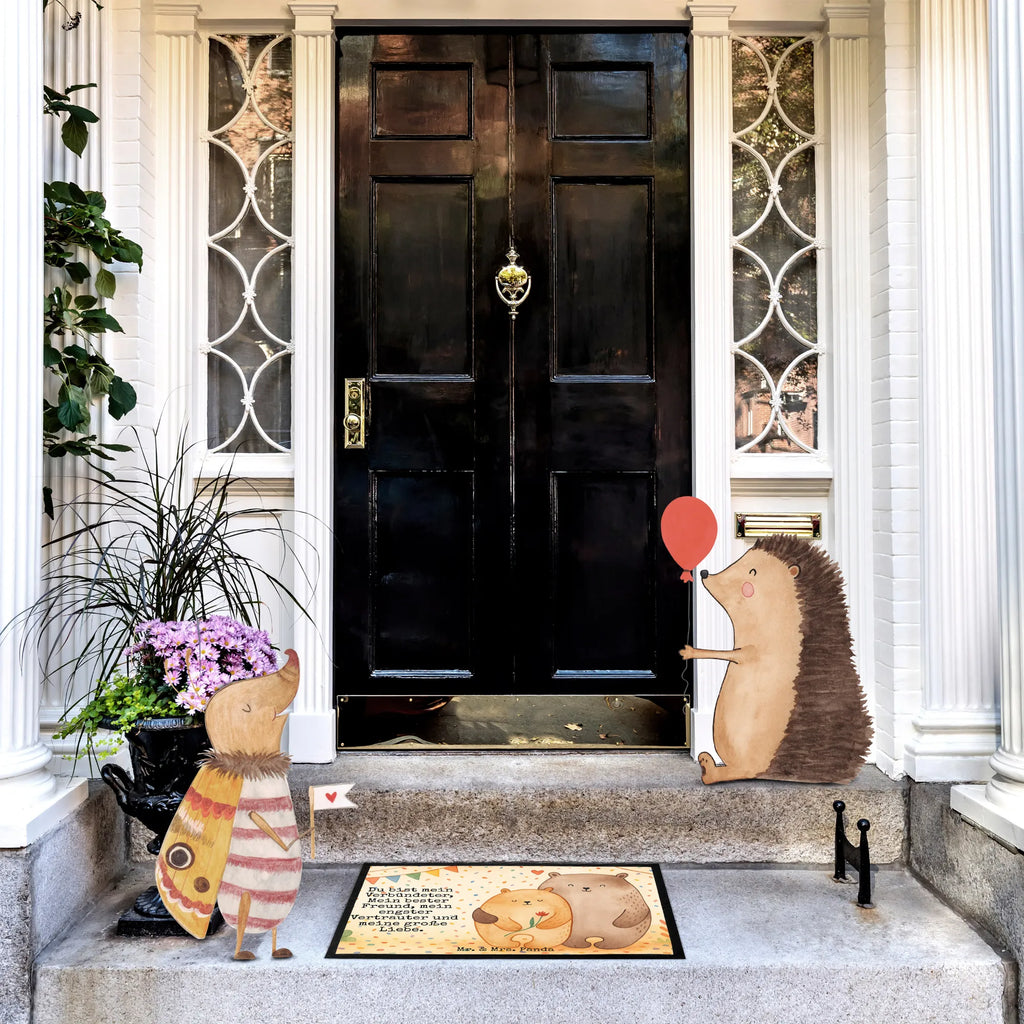 Doormat Bears in love Design Türvorleger, Schmutzmatte, Fußabtreter, Matte, Schmutzfänger, Fußabstreifer, Schmutzfangmatte, Türmatte, Motivfußmatte, Haustürmatte, Vorleger, Fussmatten, Fußmatten, Gummimatte, Fußmatte außen, Fußmatte innen, Fussmatten online, Gummi Matte, Sauberlaufmatte, Fußmatte waschbar, Fußmatte outdoor, Schmutzfangmatte waschbar, Eingangsteppich, Fußabstreifer außen, Fußabtreter außen, Schmutzfangteppich, Fußmatte außen wetterfest, Liebe, Partner, Freund, Freundin, Ehemann, Ehefrau, Heiraten, Verlobung, Heiratsantrag, Liebesgeschenk, Jahrestag, Hocheitstag, Verliebt, Verlobt, Verheiratet, Geschenk Freundin, Geschenk Freund, Liebesbeweis, Hochzeitstag, Geschenk Hochzeit, Bären, Bärchen, Bär