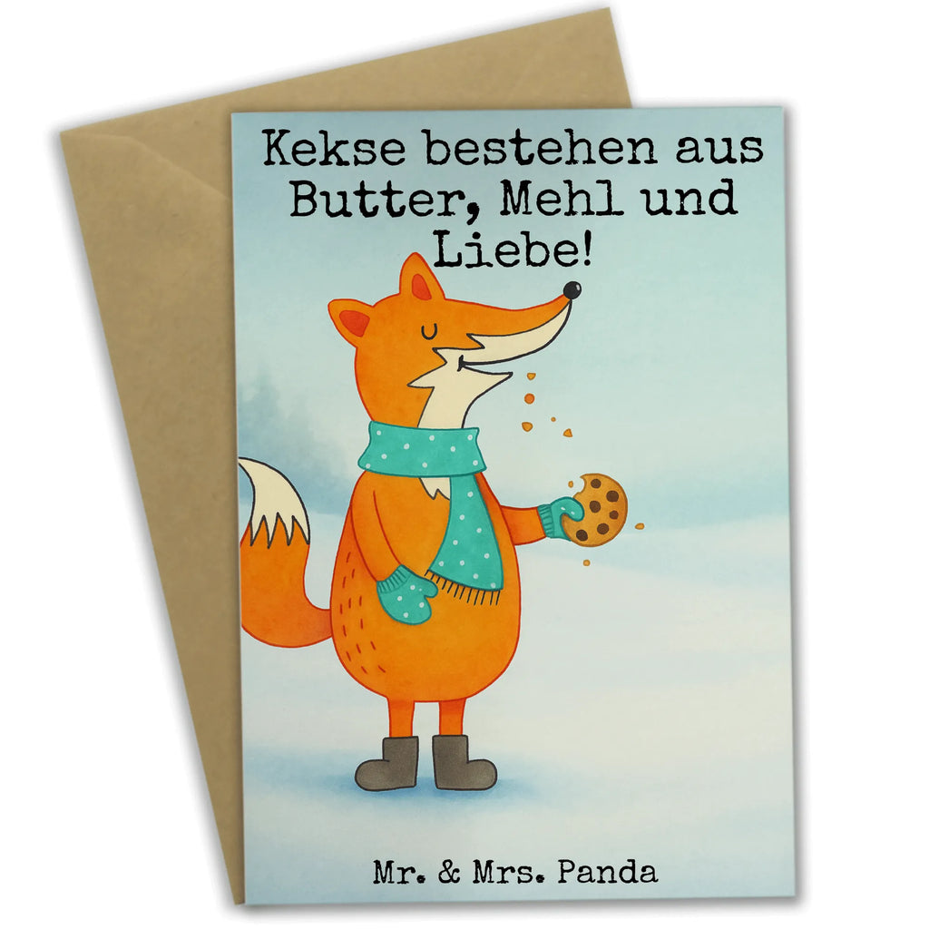 Kartka okolicznościowa lis ciasteczko Design Lis