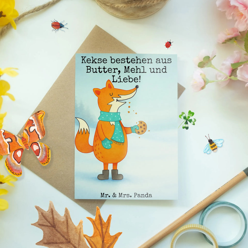 Kartka okolicznościowa lis ciasteczko Design Lis