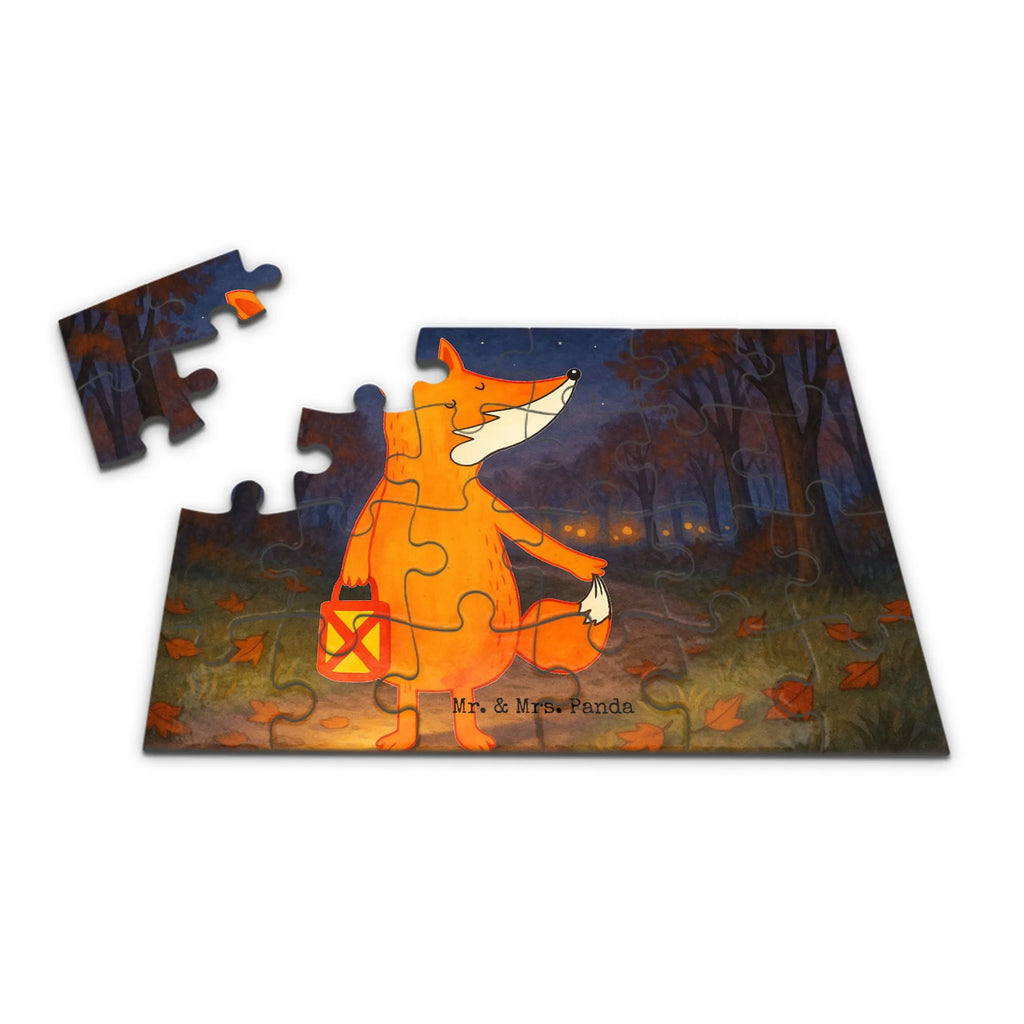 Puzzle Fuchs Laterne Design Puzzle, Fuchs, Spruch Trösten, Laterne, Sankt Martin, Aufmuntern, Liebeskummer Spruch, Cäsar Otto Hugo Flaischlen, Laternenumzug, Füchse