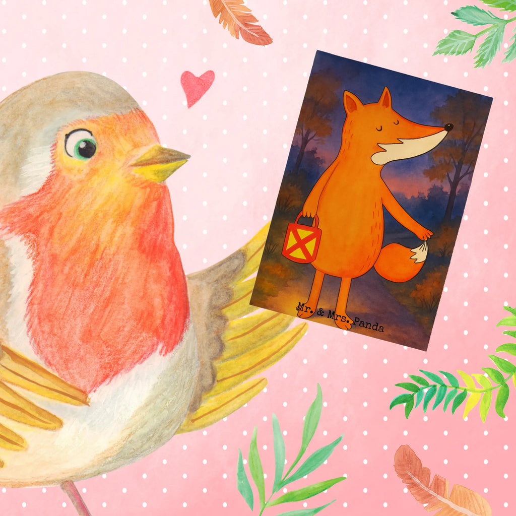 Grußkarte Fuchs Laterne Design Geburtstagskarte, Einladungskarte, Klappkarte, Grußkarte, Karte, Hochzeitskarte, Ansichtskarten, Glückwunschkarte, Fuchs, Cäsar Otto Hugo Flaischlen, Laternenumzug, Füchse, Spruch trösten, Aufmuntern, Sankt Martin, Laterne, Liebeskummer Spruch