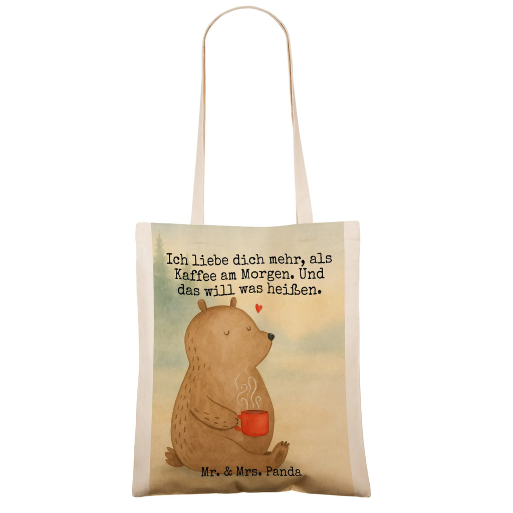 Tragetasche Bär Morgenkaffee Design Stoffbeutel, Schultertasche, Badetasche, Einkaufstasche, Strandtasche, Tasche, Jutetasche, Shopper, Umhängetasche, Jutebeutel, Stofftasche, Einkaufstüte, Beuteltasche, Tragetasche, Laptoptasche, Beutel, Liebe, Partner, Freund, Freundin, Ehemann, Ehefrau, Heiraten, Verlobung, Heiratsantrag, Liebesgeschenk, Jahrestag, Hocheitstag, Mitbringsel, Geschenk für Partner, Hochzeitstag, für Ehemann, Geschenk für Freundin, Liebesbeweis, für Männer, Valentinstag, Geschenk für Frauen