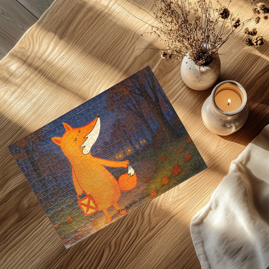 Puzzle Fuchs Laterne Design Puzzle, Fuchs, Spruch Trösten, Laterne, Sankt Martin, Aufmuntern, Liebeskummer Spruch, Cäsar Otto Hugo Flaischlen, Laternenumzug, Füchse