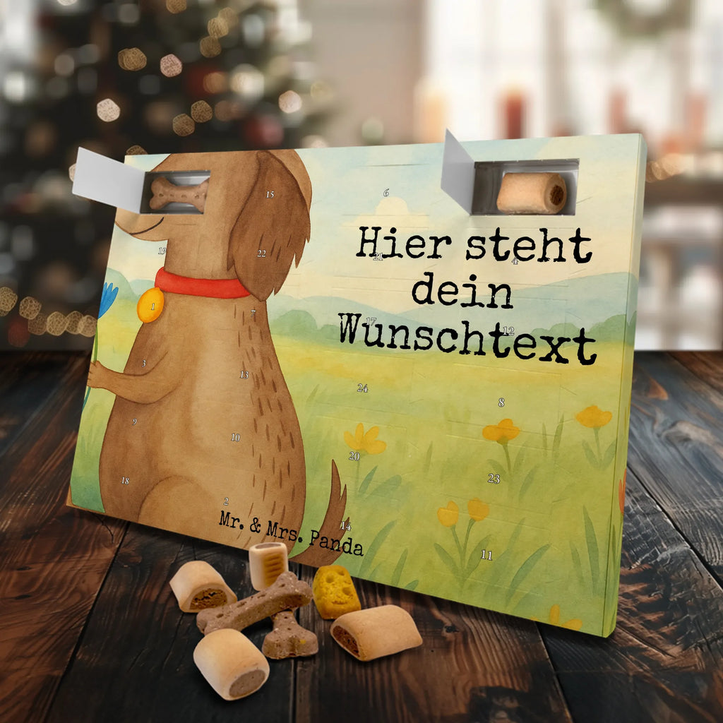Personalisierter Hunde Adventskalender Hund Blume Design Hunde Adventskalender, Sprüche, Hund, Hunderasse, Hundebesitzer, Hundemotiv, Haustier, Tierliebhaber, Hunde, Hundeliebe, Frauchen