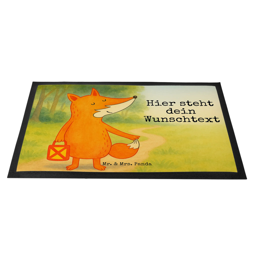 Personalisierte Fußmatte Fuchs Laterne Design Fußmatte bedrucken, Wunschnamen, Türvorleger mit Namen, Personalisierte Fußmatte, Türvorleger personalisiert, Personalisieruung, Fußmatte mit Namen, Namensfussmatte, Bedrucken, Personalisiert, Haustürmatte personalisiert, Fuchs, Liebeskummer Spruch, Cäsar Otto Hugo Flaischlen, Laternenumzug, Füchse, Sankt Martin, Aufmuntern, Spruch trösten, Laterne