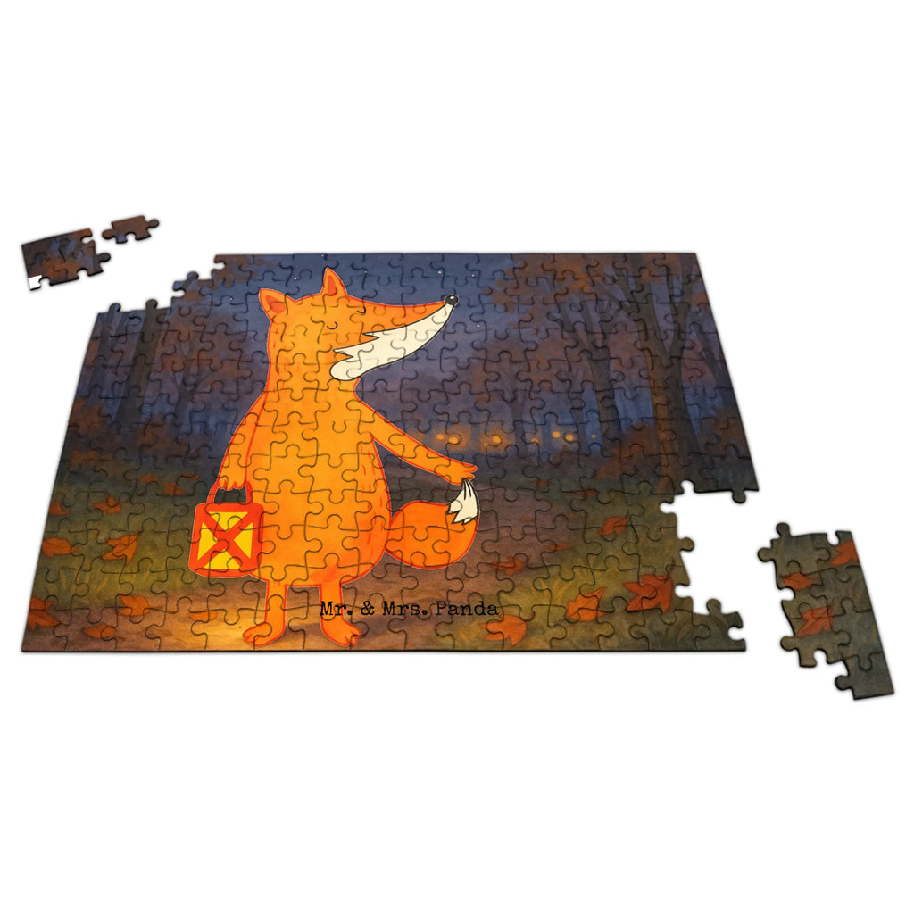 Puzzle Fuchs Laterne Design Puzzle, Fuchs, Spruch Trösten, Laterne, Sankt Martin, Aufmuntern, Liebeskummer Spruch, Cäsar Otto Hugo Flaischlen, Laternenumzug, Füchse