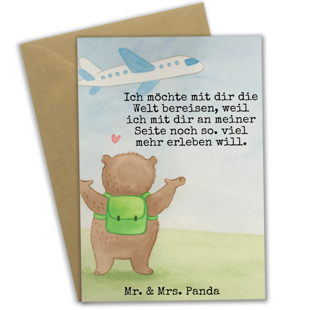 Grußkarte Bär Flugzeug Design Klappkarte, Ansichtskarten, Grußkarte, Einladungskarte, Geburtstagskarte, Glückwunschkarte, Karte, Hochzeitskarte, Liebe, Partner, Freund, Freundin, Ehemann, Ehefrau, Heiraten, Verlobung, Heiratsantrag, Liebesgeschenk, Jahrestag, Hocheitstag, Hochzeitstag, Liebesbeweis, Geschenk für Frauen, Valentinstag, Mitbringsel, Geschenk für Partner, für Ehemann, für Männer, Geschenk für Freundin