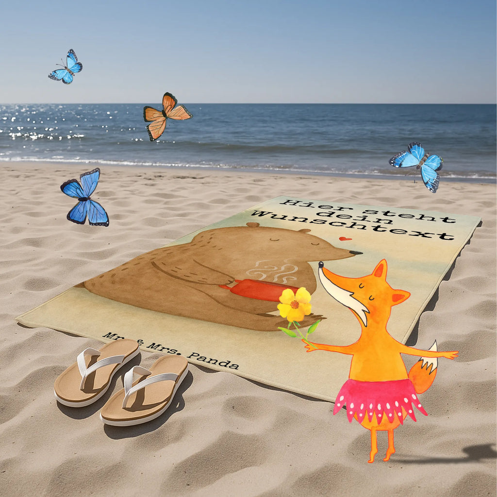 Personalisiertes Badehandtuch Bär Morgenkaffee Design Personalisiertes Handtuch, Personalisiertes Badetuch, Duschtuch mit Namen, Strandtuch mit Namen, Kinder Handtuch mit Namen, Saunatuch mit Namen, Badetuch mit Namen, Liebe, Partner, Freund, Freundin, Ehemann, Ehefrau, Heiraten, Verlobung, Heiratsantrag, Liebesgeschenk, Jahrestag, Hocheitstag, Hochzeitstag, Geschenk für Frauen, Geschenk für Freundin, für Ehemann, Geschenk für Partner, Liebesbeweis, Valentinstag, für Männer, Mitbringsel
