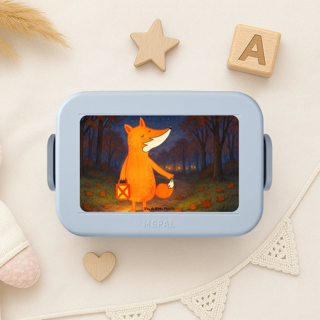 MEPAL Bentobox Fuchs Laterne Design Lunchbox, Brotdose, Bentobox, Fuchs, Sankt Martin, Aufmuntern, Spruch trösten, Laterne, Laternenumzug, Liebeskummer Spruch, Cäsar Otto Hugo Flaischlen, Füchse