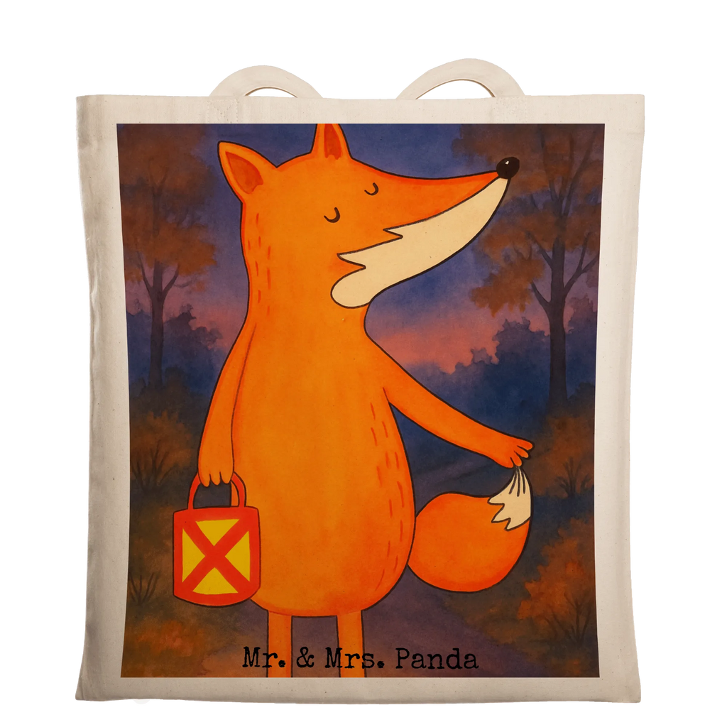 Tragetasche Fuchs Laterne Design Einkaufstüte, Umhängetasche, Jutetasche, Tragetasche, Beuteltasche, Stofftasche, Laptoptasche, Shopper, Schultertasche, Stoffbeutel, Strandtasche, Tasche, Badetasche, Jutebeutel, Einkaufstasche, Beutel, Fuchs, Liebeskummer Spruch, Cäsar Otto Hugo Flaischlen, Laternenumzug, Laterne, Spruch trösten, Sankt Martin, Aufmuntern, Füchse