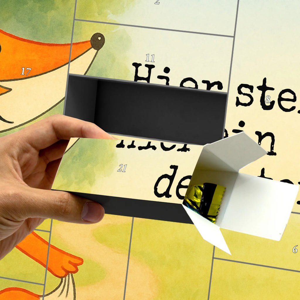 Personalisierter Befüllbarer Adventskalender Fuchs Laterne Design Befüllbarer Adventskalender, Adventskalender Zum Selbst Befüllen, Fuchs, Laternenumzug, Spruch Trösten, Füchse, Liebeskummer Spruch, Cäsar Otto Hugo Flaischlen, Sankt Martin, Aufmuntern, Laterne