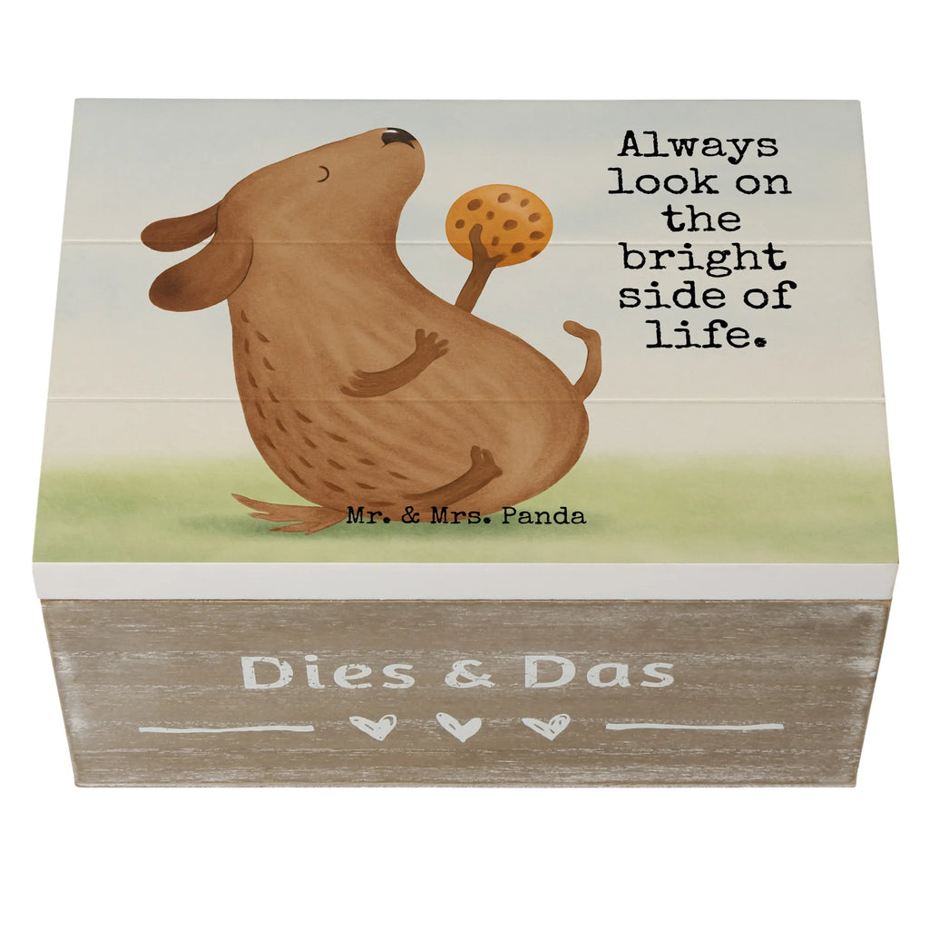 Skrzynia drewniana pies ciastko Design Pies, motyw psa, zwierzę domowe, rasa psa, miłośnik zwierząt, właściciel psa, powiedzenia