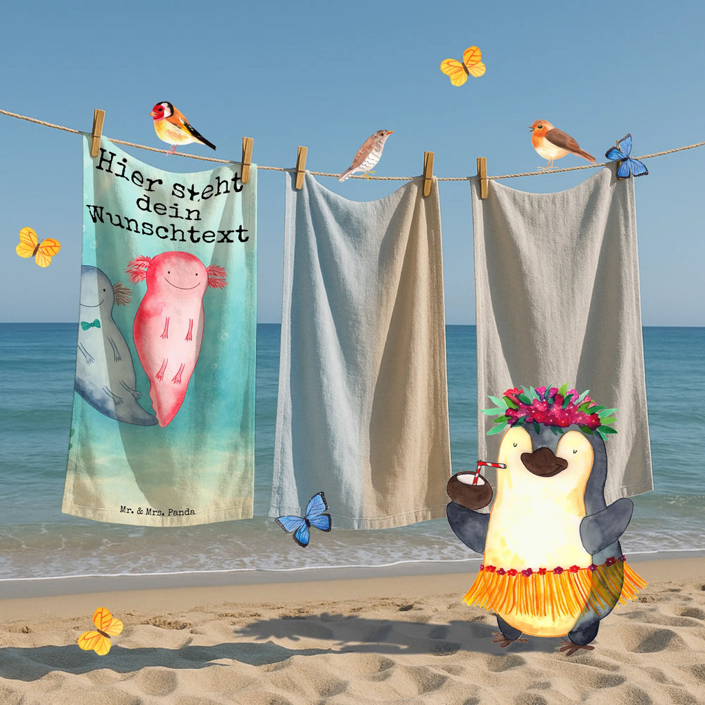 Personalisiertes Badehandtuch Axolotl Liebe Design Saunatuch mit Namen, Personalisiertes Badetuch, Personalisiertes Handtuch, Badetuch mit Namen, Duschtuch mit Namen, Kinder Handtuch mit Namen, Strandtuch mit Namen, Liebe, Partner, Freund, Freundin, Ehemann, Ehefrau, Heiraten, Verlobung, Heiratsantrag, Liebesgeschenk, Jahrestag, Hocheitstag, Hochzeitstag, für Männer, Geschenk für Partner, Geschenk für Freundin, Mitbringsel, Liebesbeweis, Geschenk für Frauen, für Ehemann, Valentinstag
