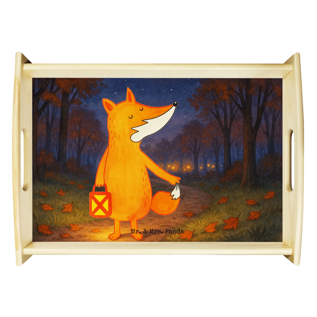 Tablett Fuchs Laterne Design Dekotablett, Serviertablett, Tablett, Küchentablett, Holztablett, Frühstückstablett, Fuchs, Cäsar Otto Hugo Flaischlen, Füchse, Liebeskummer Spruch, Sankt Martin, Spruch trösten, Laternenumzug, Laterne, Aufmuntern