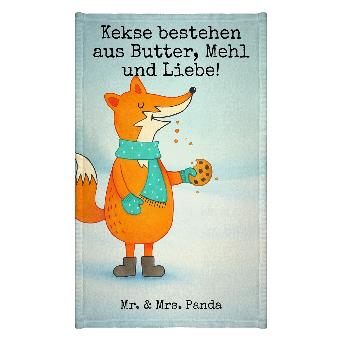 Guest towel Fox biscuit Design