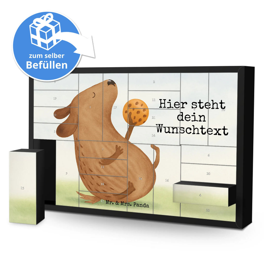 Personalisierter Befüllbarer Adventskalender Hund Keks Design Befüllbarer Adventskalender, Adventskalender Zum Selbst Befüllen, Sprüche, Hund, Hunderasse, Hundebesitzer, Hundemotiv, Haustier, Tierliebhaber, Hundekekse, Hundesnacks, Hundeleckerli, Leckerli