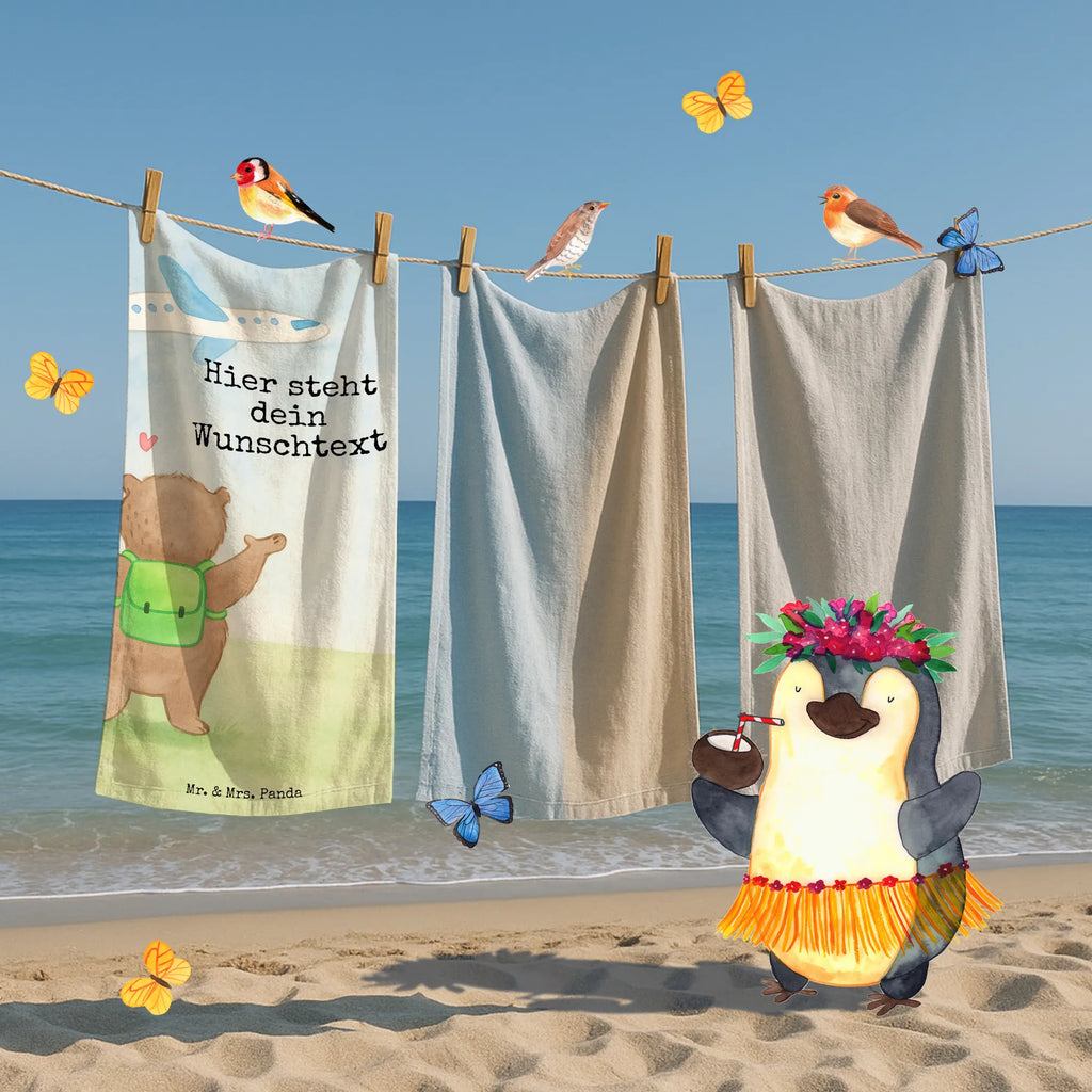 Personalisiertes Badehandtuch Bär Flugzeug Design Duschtuch mit Namen, Kinder Handtuch mit Namen, Personalisiertes Badetuch, Personalisiertes Handtuch, Strandtuch mit Namen, Saunatuch mit Namen, Badetuch mit Namen, Liebe, Partner, Freund, Freundin, Ehemann, Ehefrau, Heiraten, Verlobung, Heiratsantrag, Liebesgeschenk, Jahrestag, Hocheitstag, Valentinstag, Geschenk für Partner, für Ehemann, Mitbringsel, Liebesbeweis, für Männer, Hochzeitstag, Geschenk für Freundin, Geschenk für Frauen