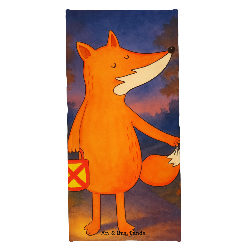 Badehandtuch Fuchs Laterne Design Duschtuch, Kinder Handtuch, Badetuch, Strandtuch, Saunatuch, Fuchs, Laterne, Aufmuntern, Füchse, Spruch trösten, Cäsar Otto Hugo Flaischlen, Liebeskummer Spruch, Sankt Martin, Laternenumzug