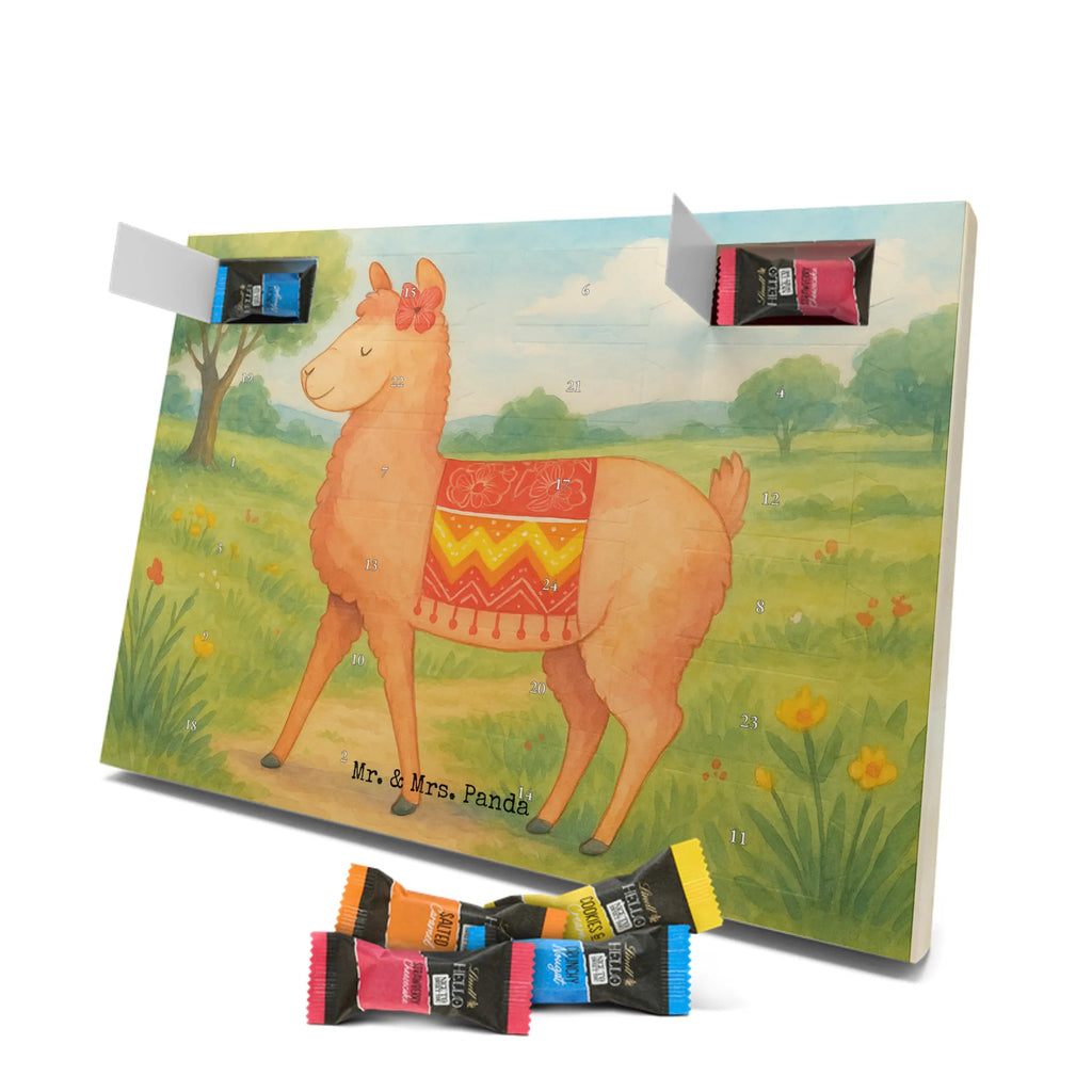 Chocolate advent calendar alpaca Proud Design alpaca, animal, llama, pako, camel, Peru, favourite animal