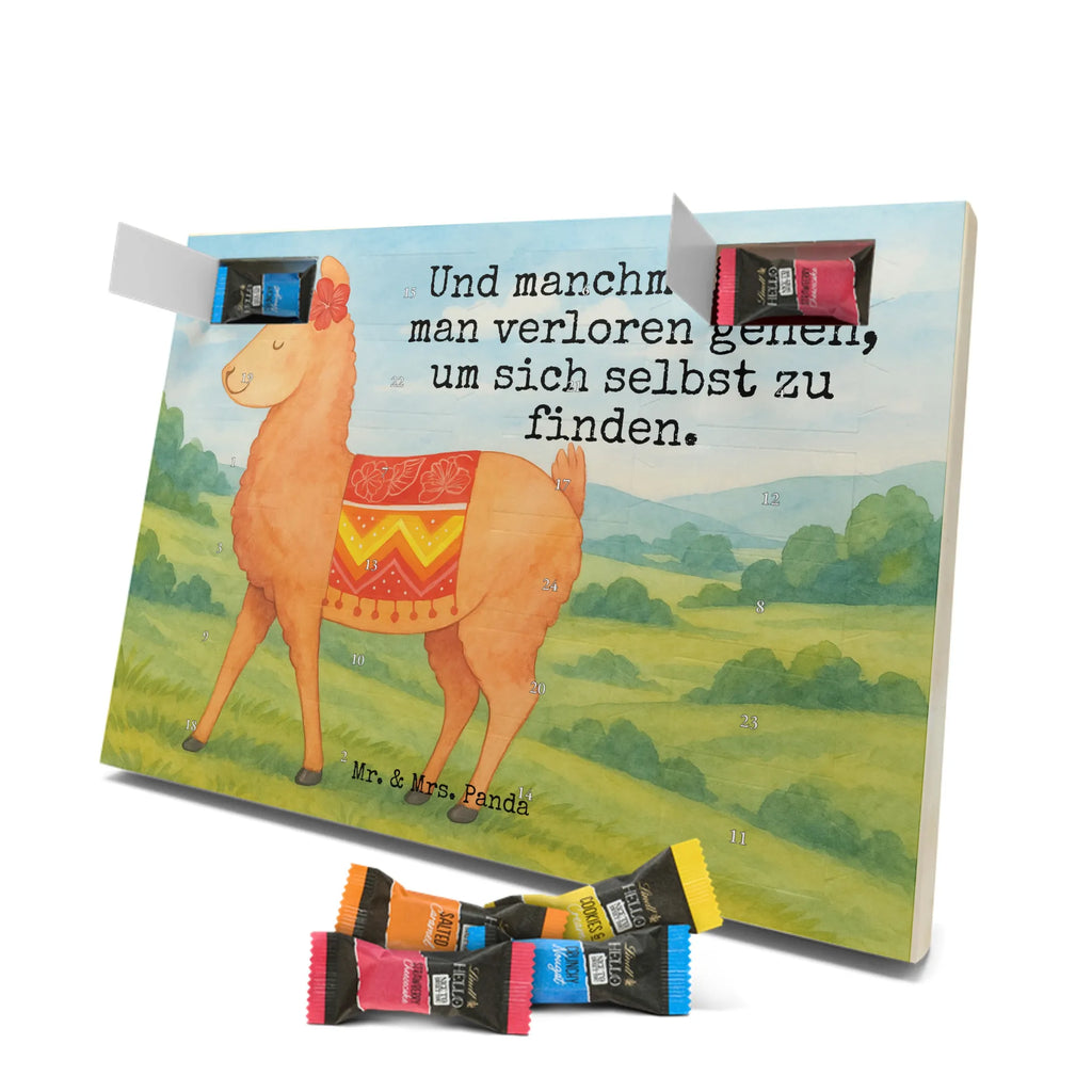 Chocolate advent calendar alpaca Proud Design alpaca, animal, llama, pako, camel, Peru, favourite animal