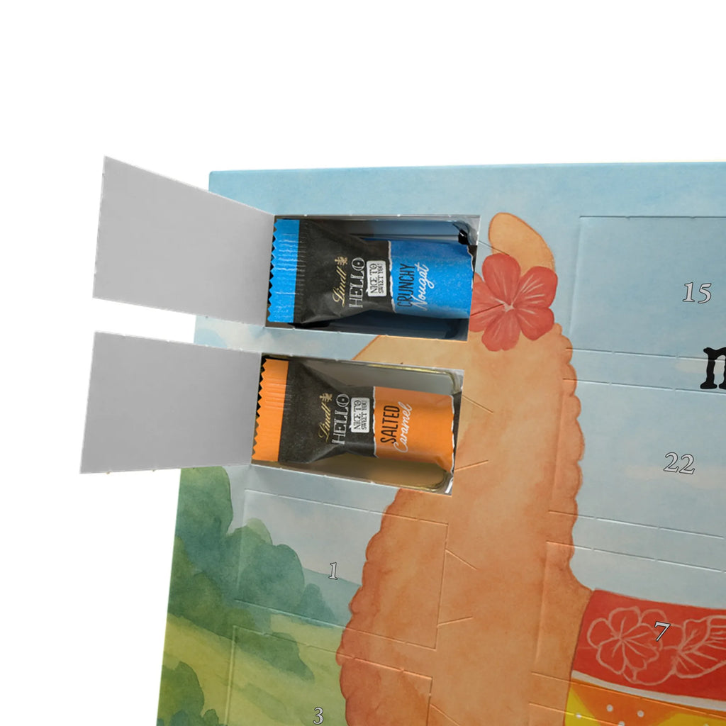 Chocolate advent calendar alpaca Proud Design alpaca, animal, llama, pako, camel, Peru, favourite animal