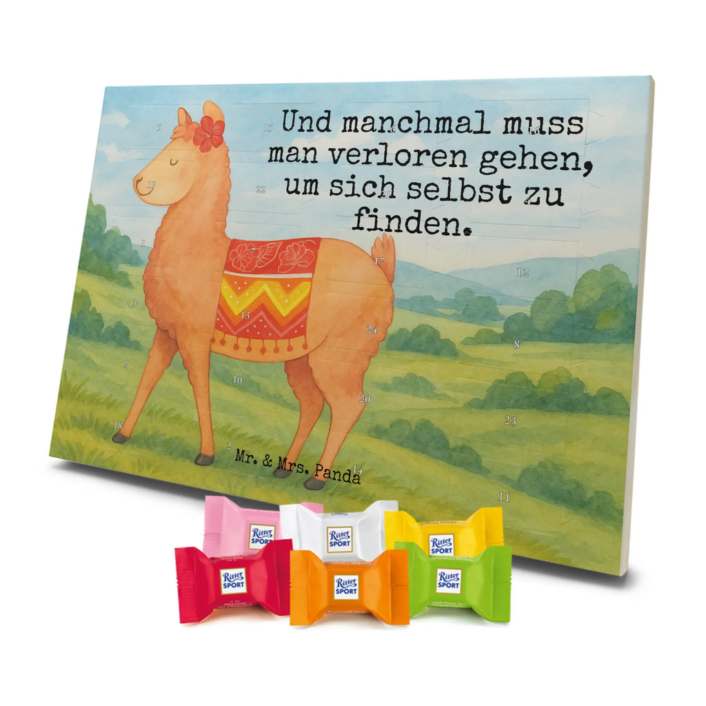 Chocolate advent calendar alpaca Proud Design alpaca, animal, llama, pako, camel, Peru, favourite animal