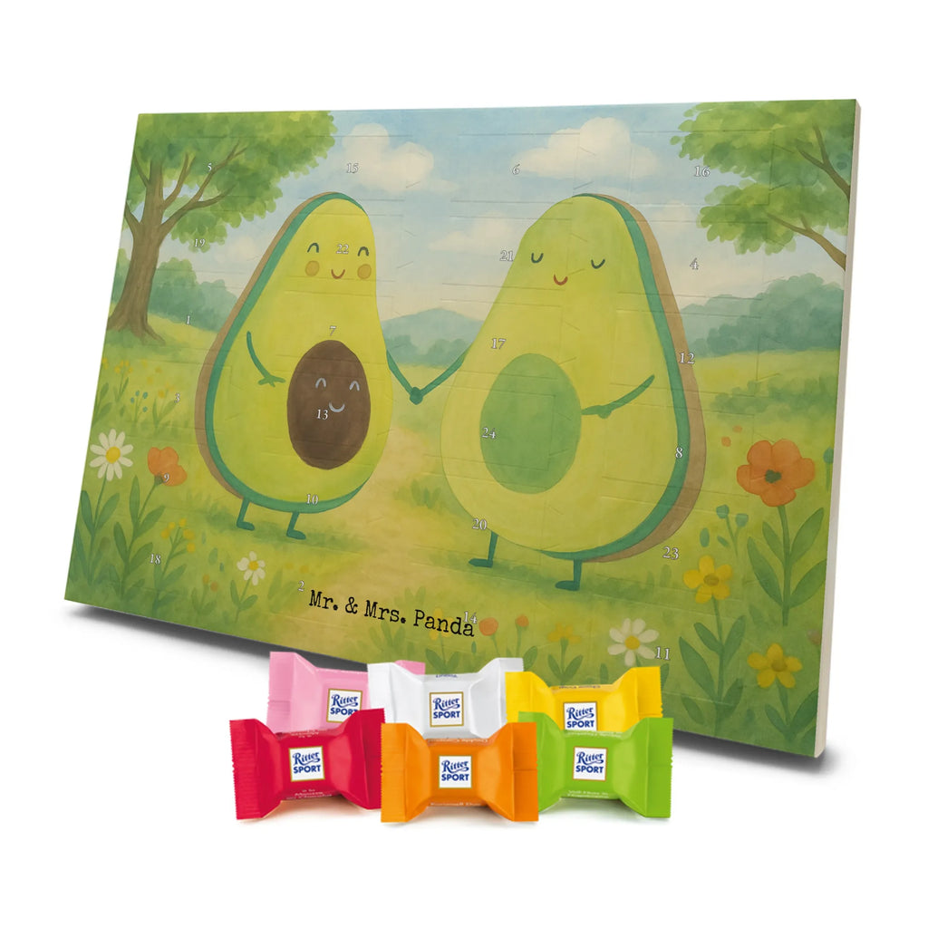 Chocolate advent calendar avocado pair Design vegetables, birth, children, pregnancy, wedding