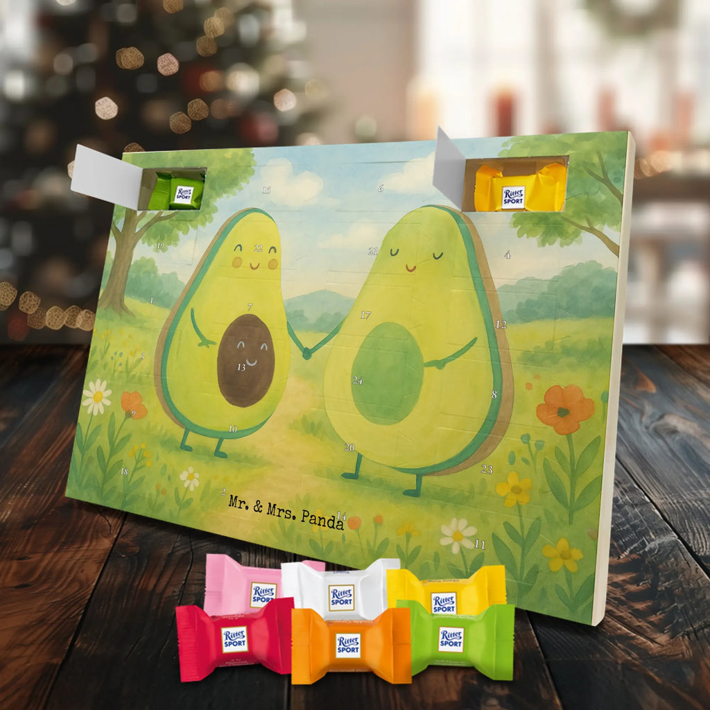 Chocolate advent calendar avocado pair Design vegetables, birth, children, pregnancy, wedding