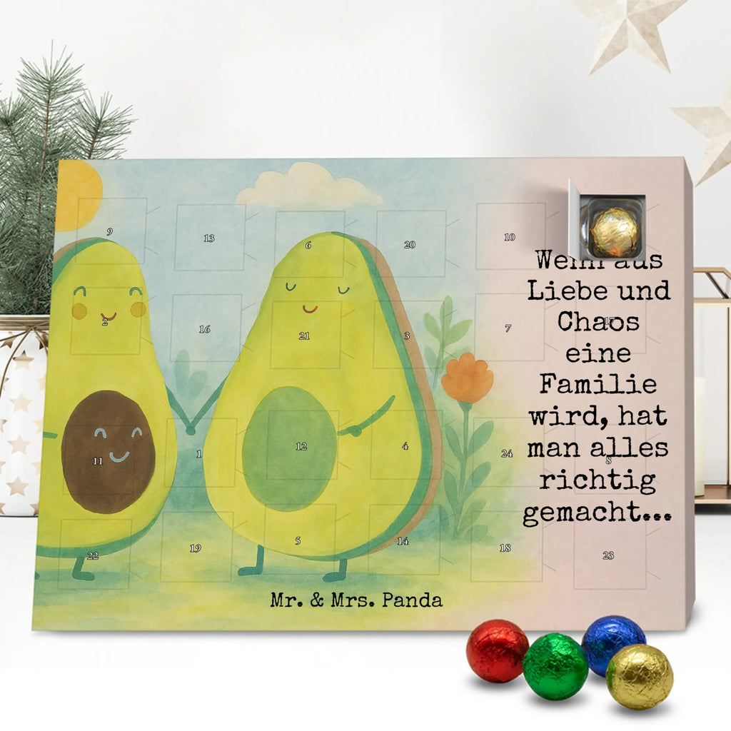 Chocolate advent calendar avocado pair Design vegetables, birth, children, pregnancy, wedding