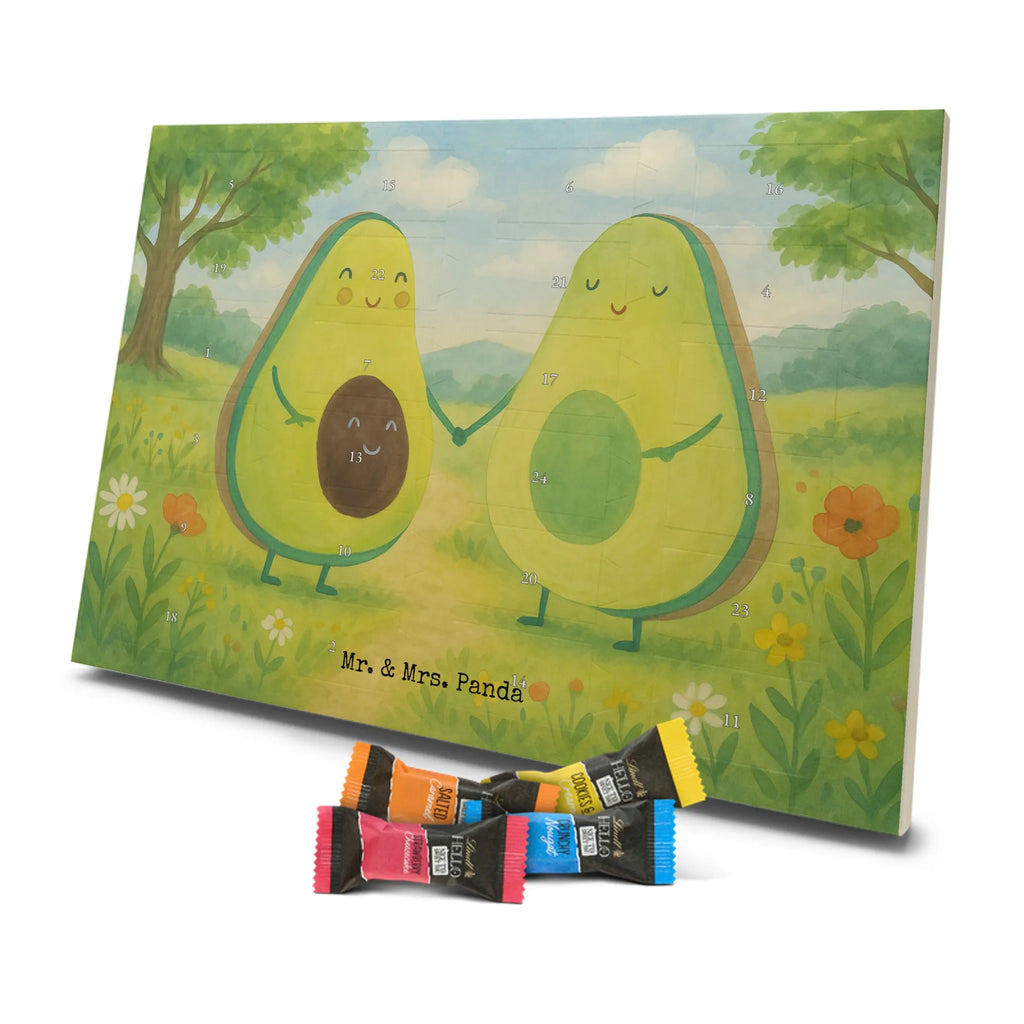 Chocolate advent calendar avocado pair Design vegetables, birth, children, pregnancy, wedding