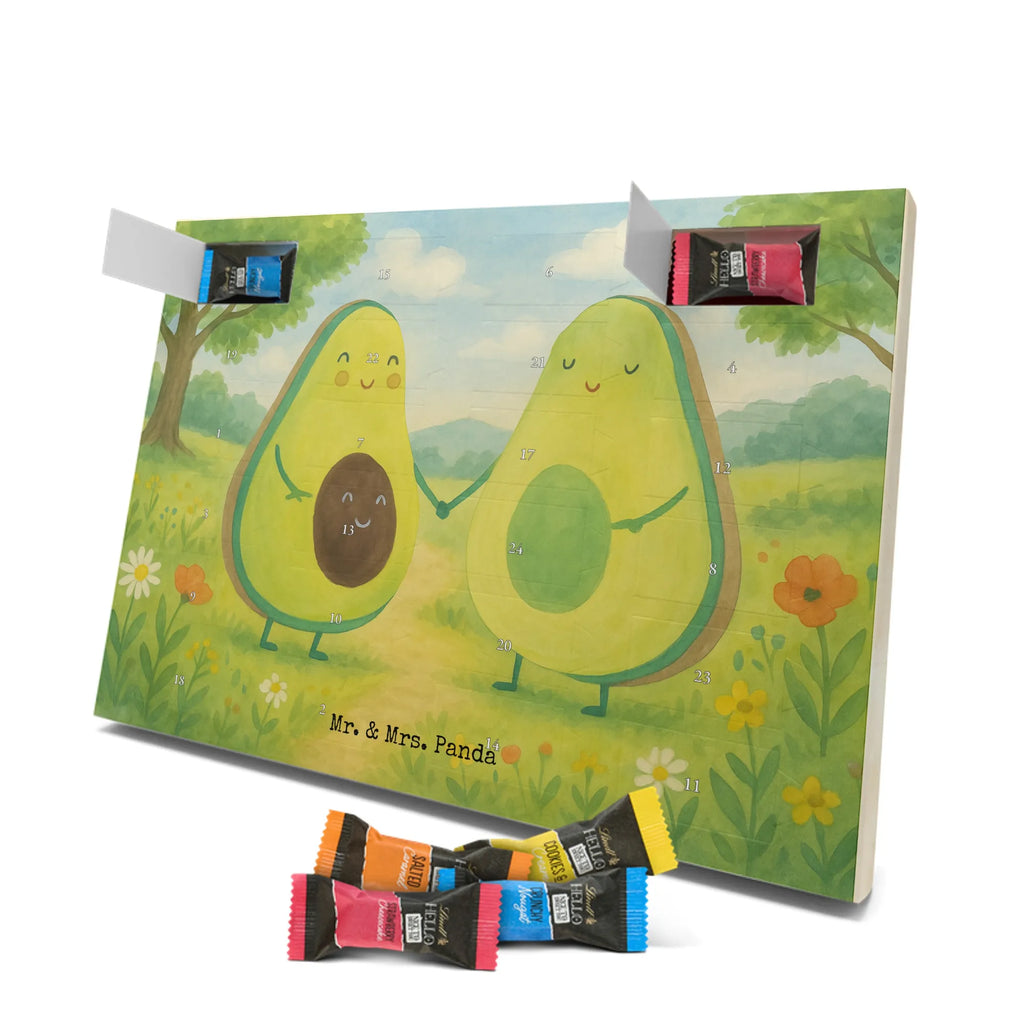Chocolate advent calendar avocado pair Design vegetables, birth, children, pregnancy, wedding