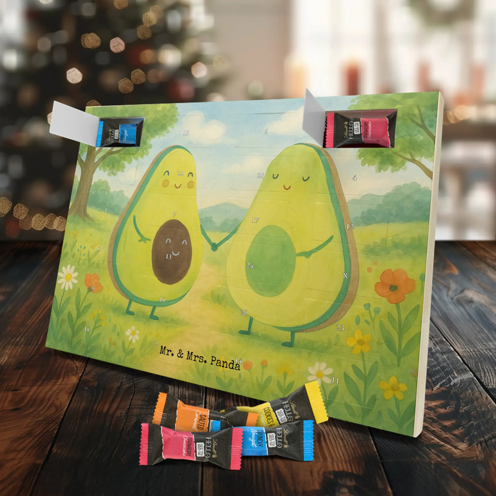 Chocolate advent calendar avocado pair Design vegetables, birth, children, pregnancy, wedding