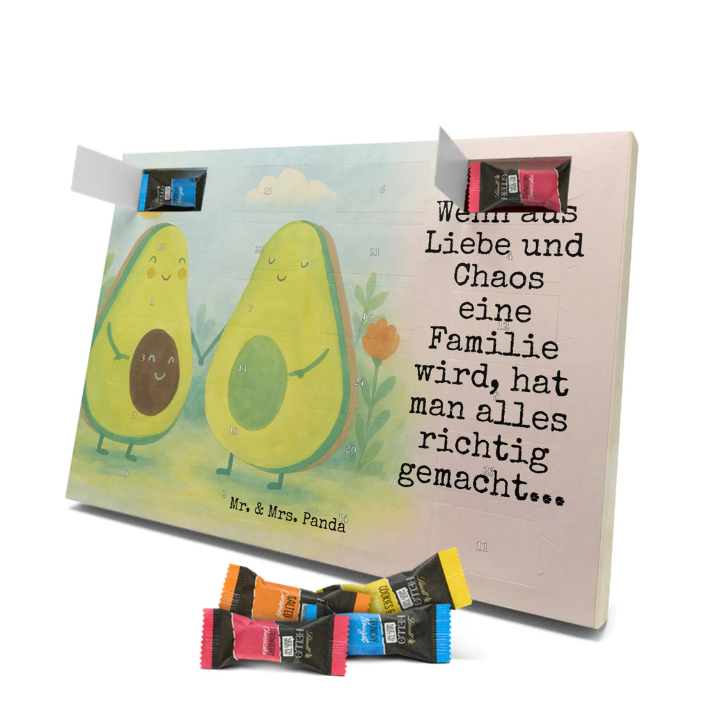 Chocolate advent calendar avocado pair Design vegetables, birth, children, pregnancy, wedding