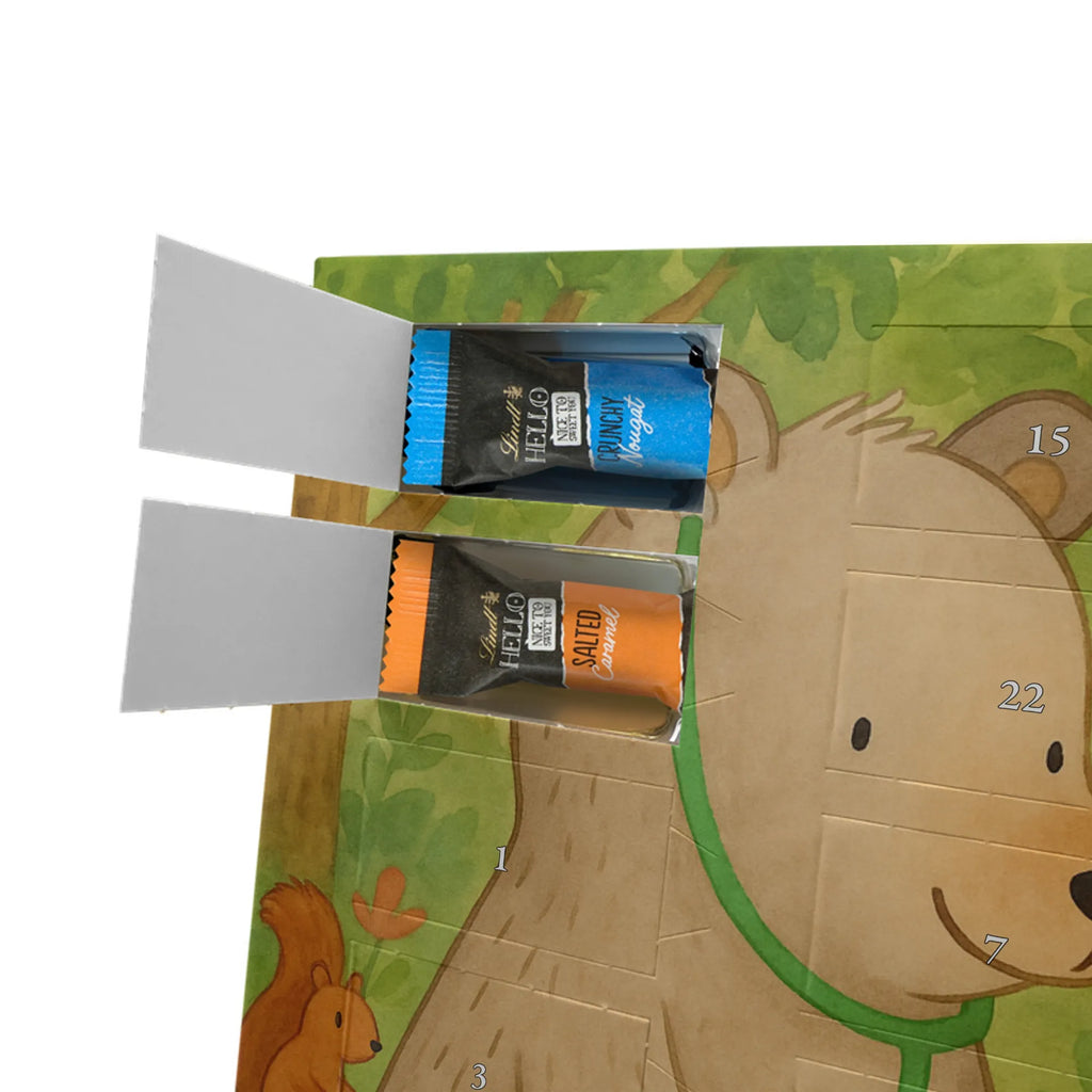 Chocolate advent calendar bear Physician Design teddy bear, cuddly toy, Doctor