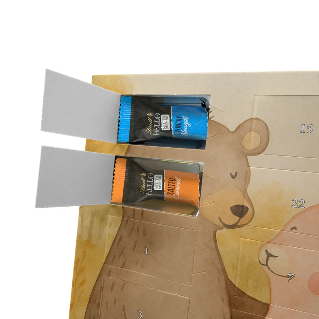 Chocolate advent calendar bear and rabbit Embrace Design Loving, Two, Together, Marriage, Proposal of marriage, Love gift, gift for her, gift for him, anniversary gift, friends, best friend, rabbit