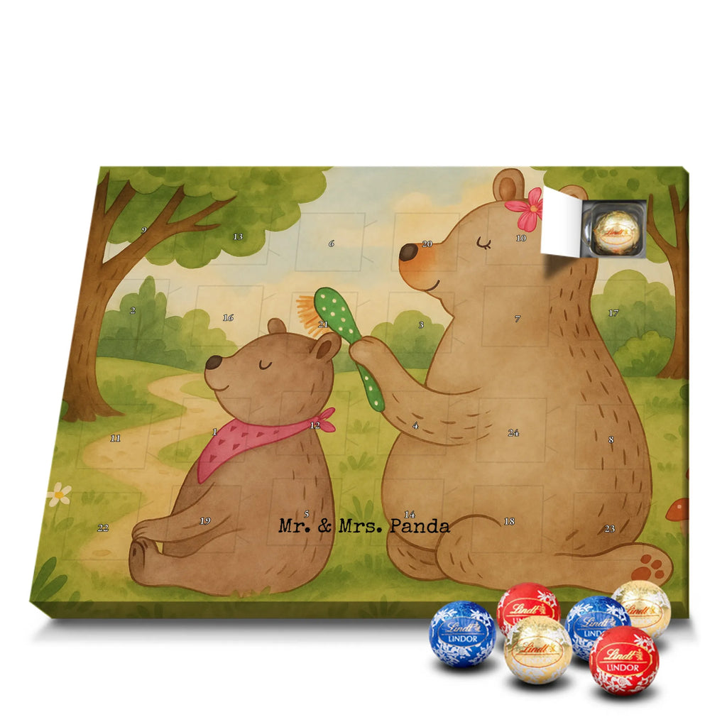 Chocolate advent calendar bear child Design Father's Day, Mother's Day, Gift