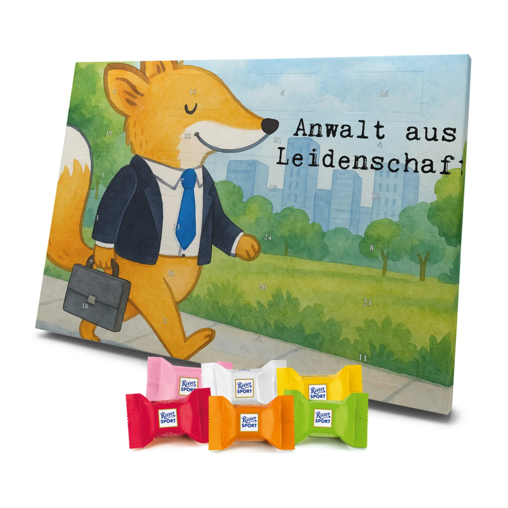 Chocolate advent calendar lawyer Passion Design gift, promotion, anniversary, retirement, sayings, job start, gift idea, best, farewell gift, profession, passing exam