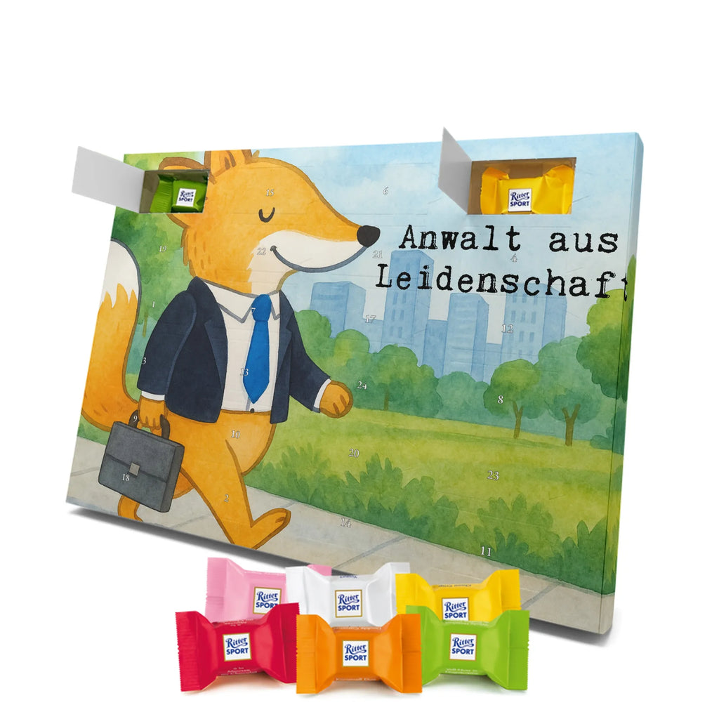 Chocolate advent calendar lawyer Passion Design gift, promotion, anniversary, retirement, sayings, job start, gift idea, best, farewell gift, profession, passing exam