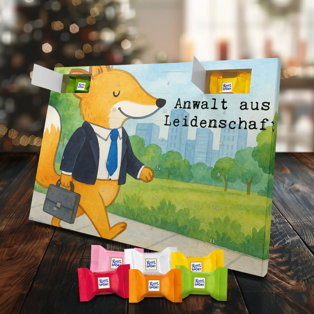 Chocolate advent calendar lawyer Passion Design gift, promotion, anniversary, retirement, sayings, job start, gift idea, best, farewell gift, profession, passing exam