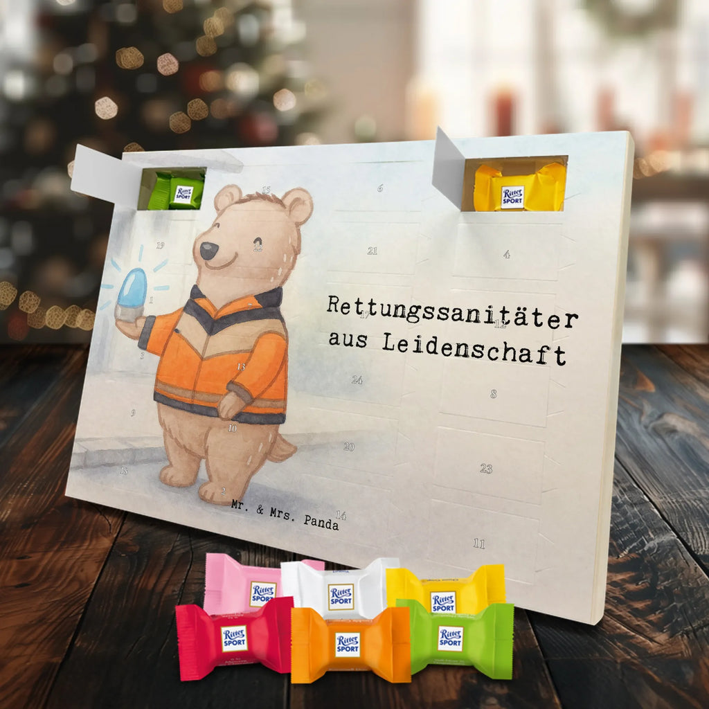 Chocolate advent calendar Paramedic Passion Design gift, promotion, anniversary, retirement, sayings, job start, gift idea, best, farewell gift, profession, passing exam