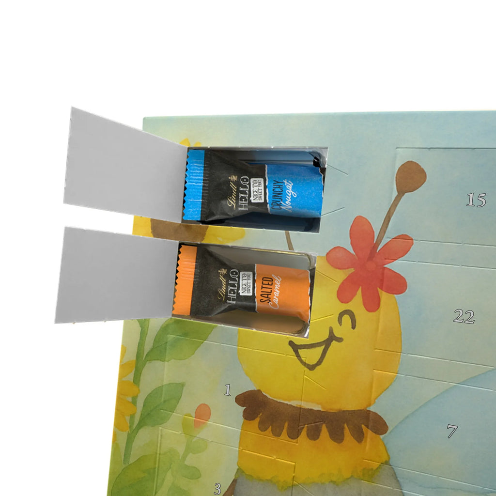 Chocolate advent calendar bee flower Design wasp, bumblebee
