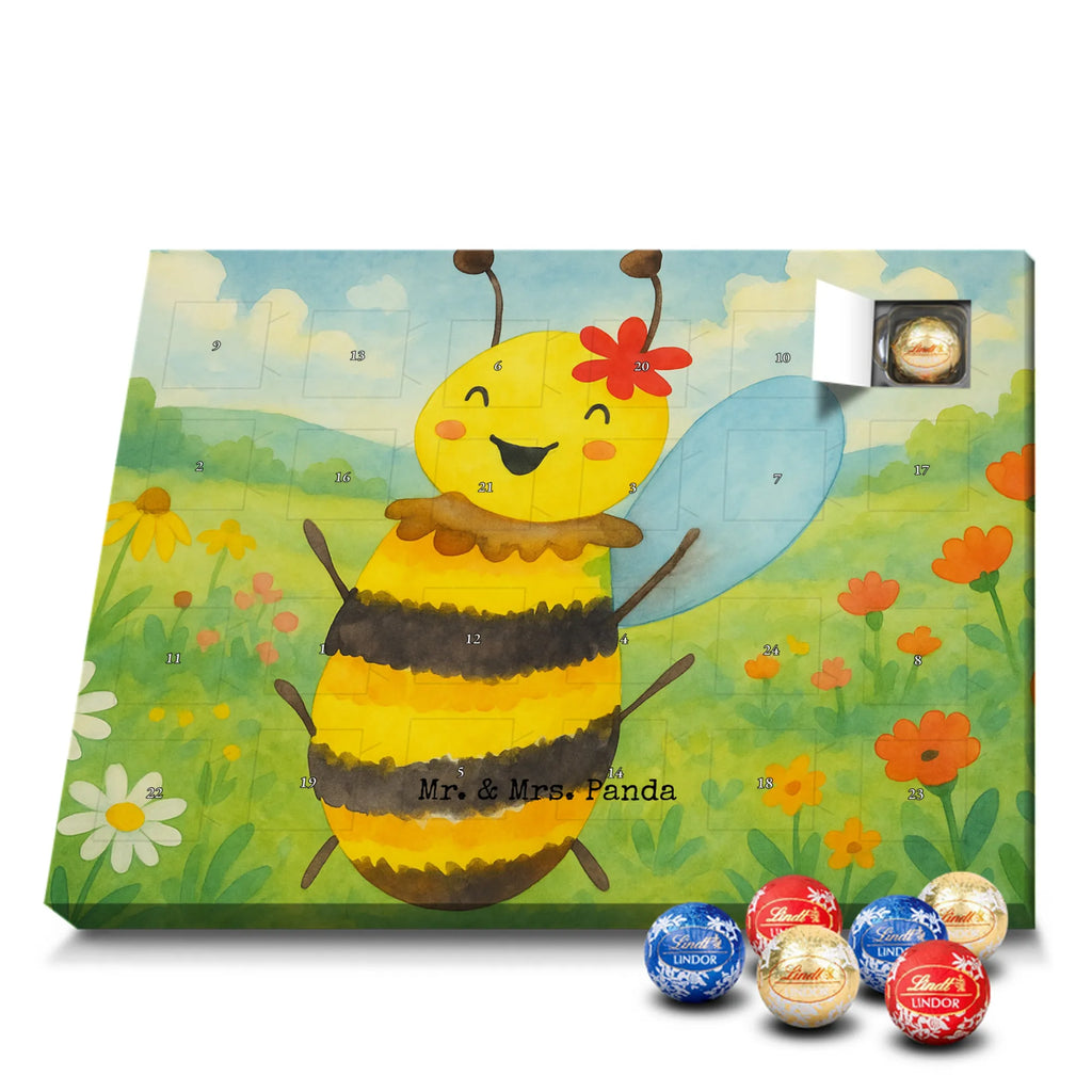 Chocolate advent calendar bee happy Design wasp, bumblebee