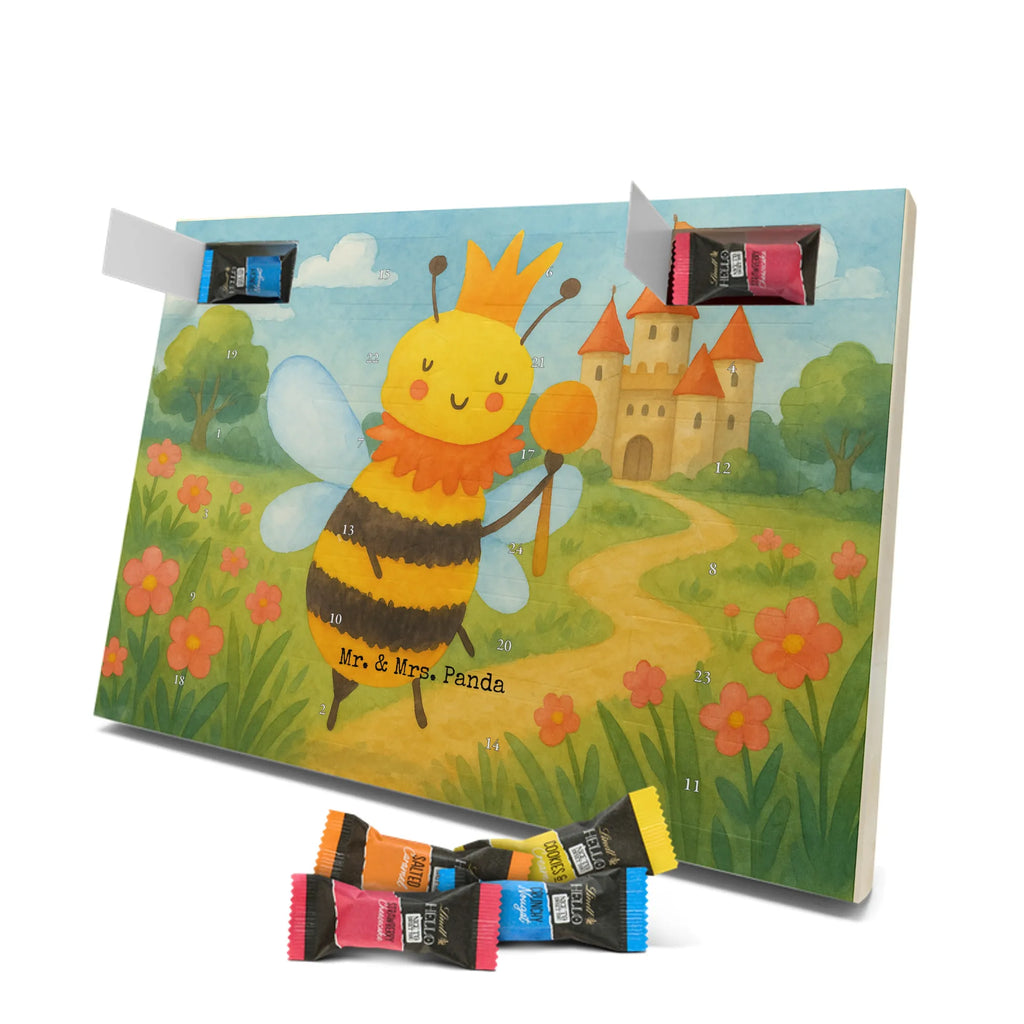 Chocolate advent calendar bee king Design wasp, bumblebee