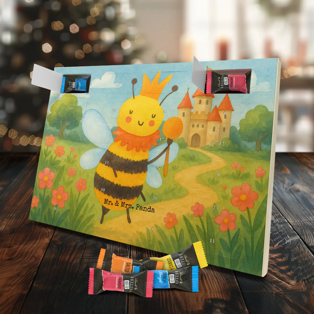 Chocolate advent calendar bee king Design wasp, bumblebee