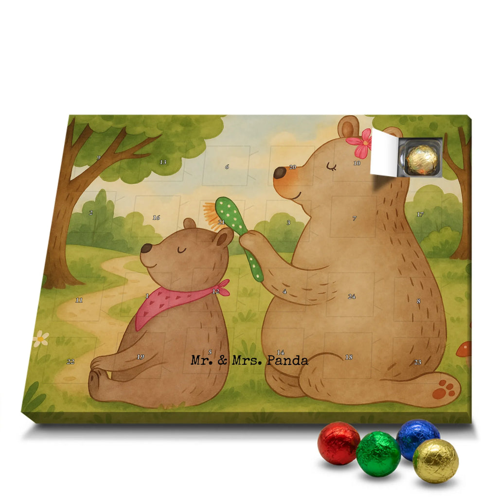 Chocolate advent calendar bear child Design Father's Day, Mother's Day, Gift