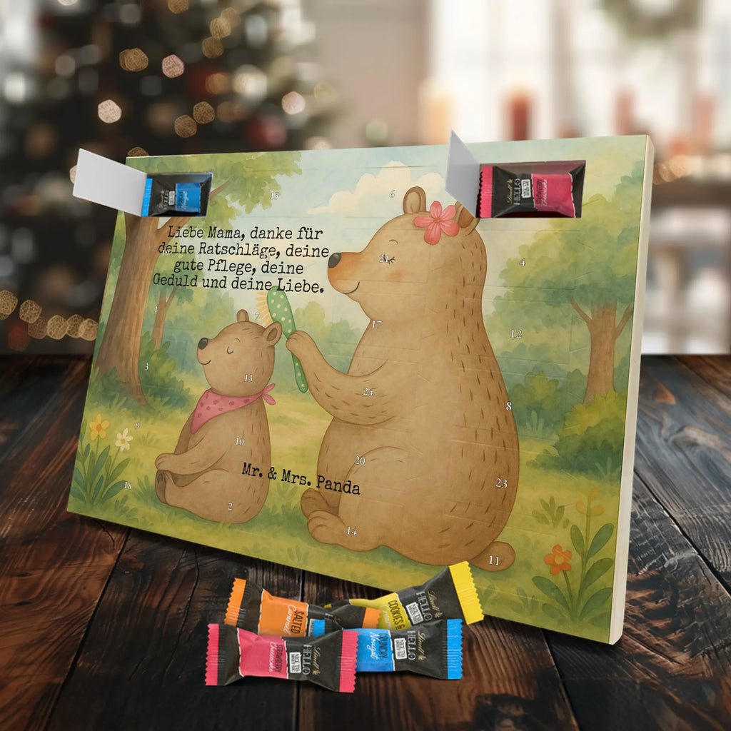 Chocolate advent calendar bear child Design Father's Day, Mother's Day, Gift