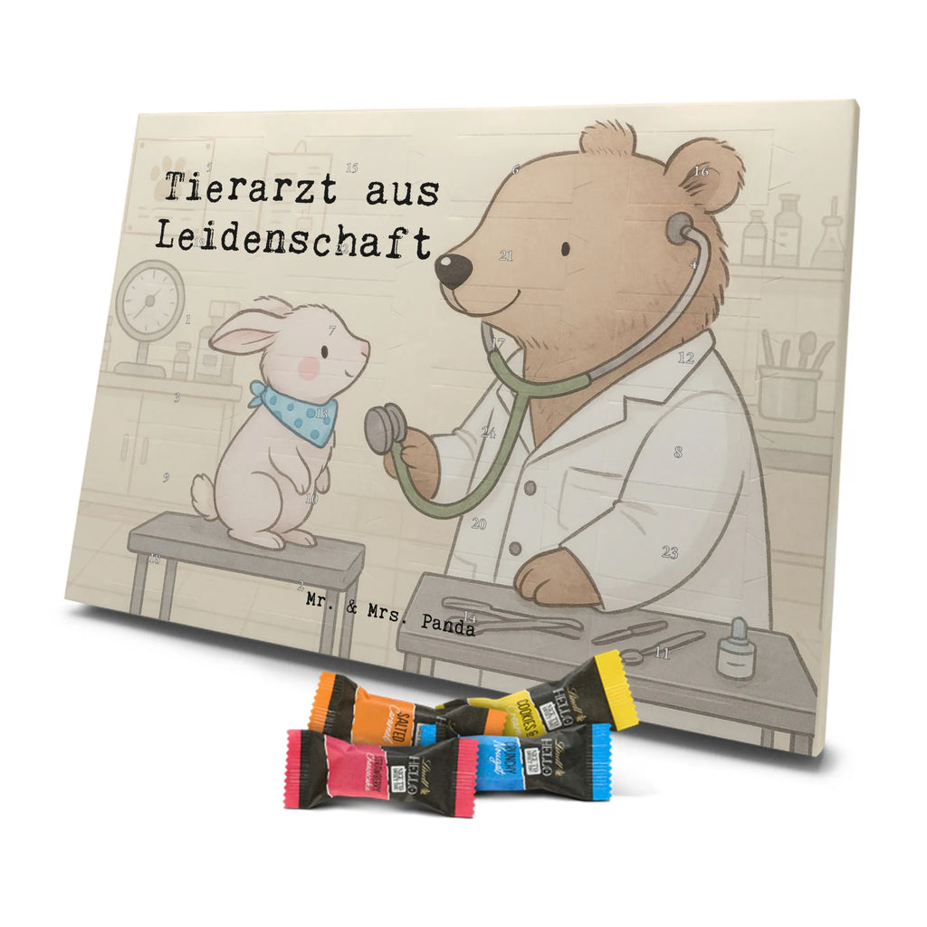 Chocolate advent calendar Veterinarian Passion Design gift, promotion, anniversary, retirement, sayings, job start, gift idea, best, farewell gift, profession, passing exam