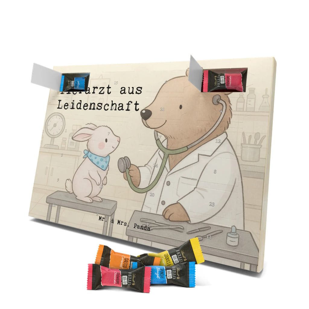 Chocolate advent calendar Veterinarian Passion Design gift, promotion, anniversary, retirement, sayings, job start, gift idea, best, farewell gift, profession, passing exam