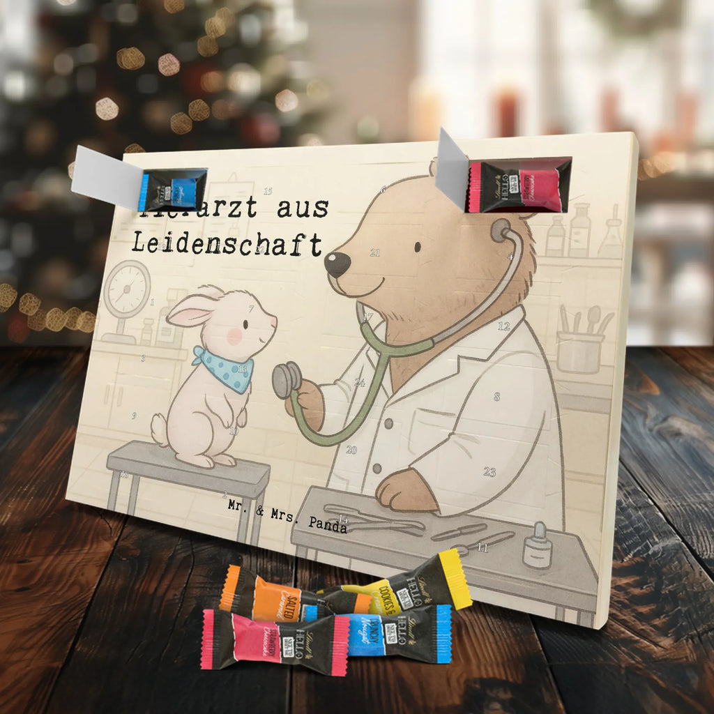 Chocolate advent calendar Veterinarian Passion Design gift, promotion, anniversary, retirement, sayings, job start, gift idea, best, farewell gift, profession, passing exam